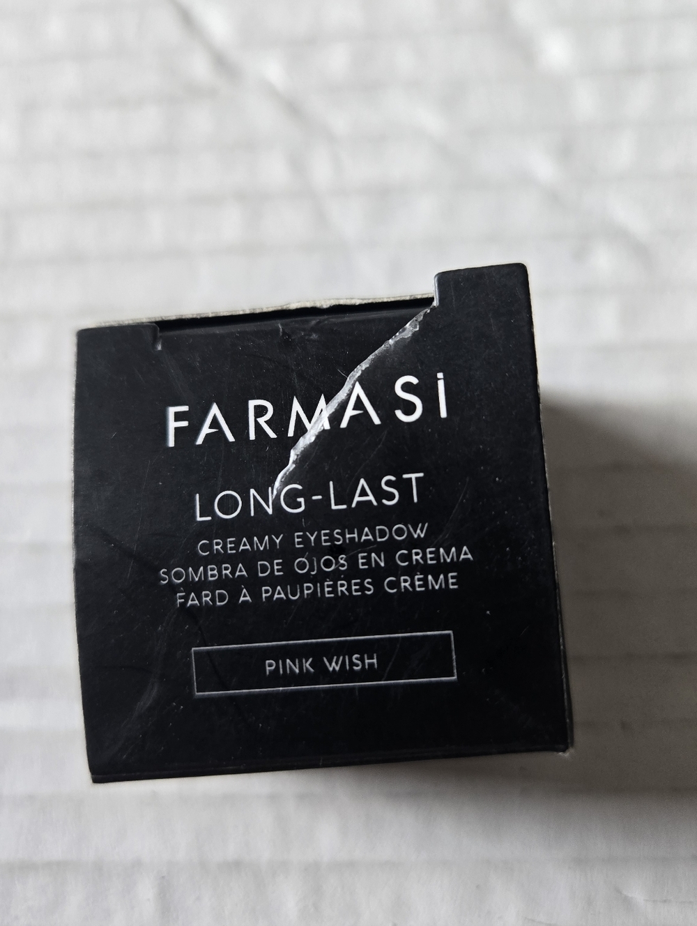 Farmasi Make Up Long Last Creamy Eyeshadow Pink Wish 3 g / 0.1 oz